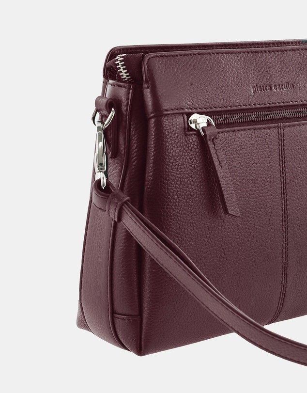 Pierre Cardin - Pierre Cardin Ladies Leather Crossbody Bag