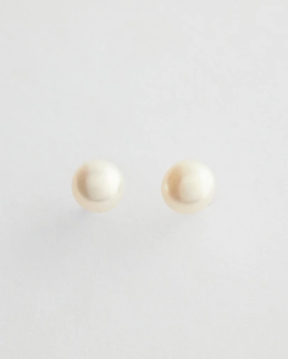 Moira Hughes - The White Label - Freshwater Pearl Studs