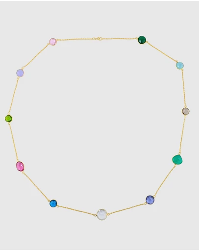 Izoa - Luna Gemstone Necklace