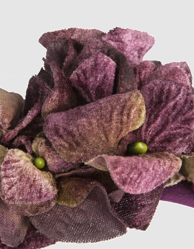 Max Alexander - Purple Flowers Fascinator