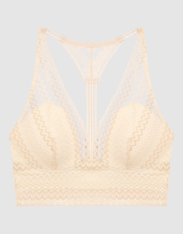 Passionata - Gaia Racerback Padded Longline Lace Bralette