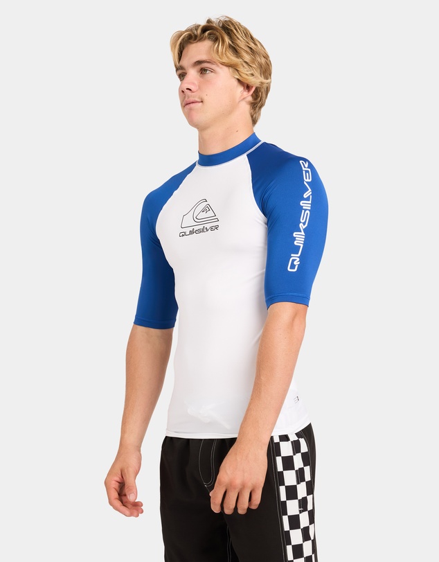 Quiksilver - Mens On Tour UPF 50 Short Sleeve Rashguard