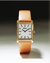 Breda - Virgil Leather Band Watch, 26MM