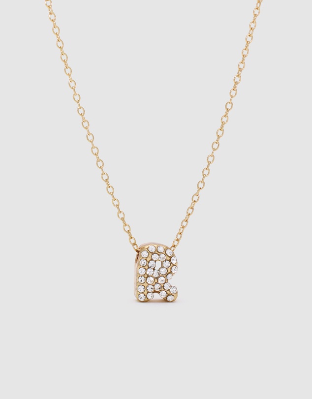Seed Heritage - Initial Jewel Bubble Necklace