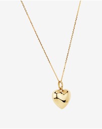Michael Hill - Puff Heart Pendant in 10kt Yellow Gold