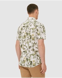 SABA - Lennox Short Sleeve Classic Print Shirt