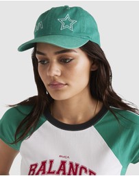 RVCA - Womens Sport Star Dad Cap