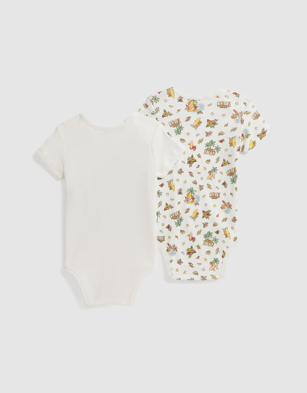 Polo Ralph Lauren - 2-Pack Polo Bear Cotton Bodysuit - Babies