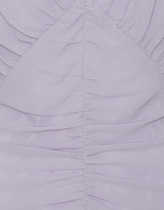 ROTATE - Crepe Mini Gathered Dress