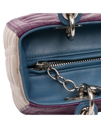 Pre-Loved by Azura Reborn - Pre-Loved Medium Tricolor Lambskin Cannage Lady Dior