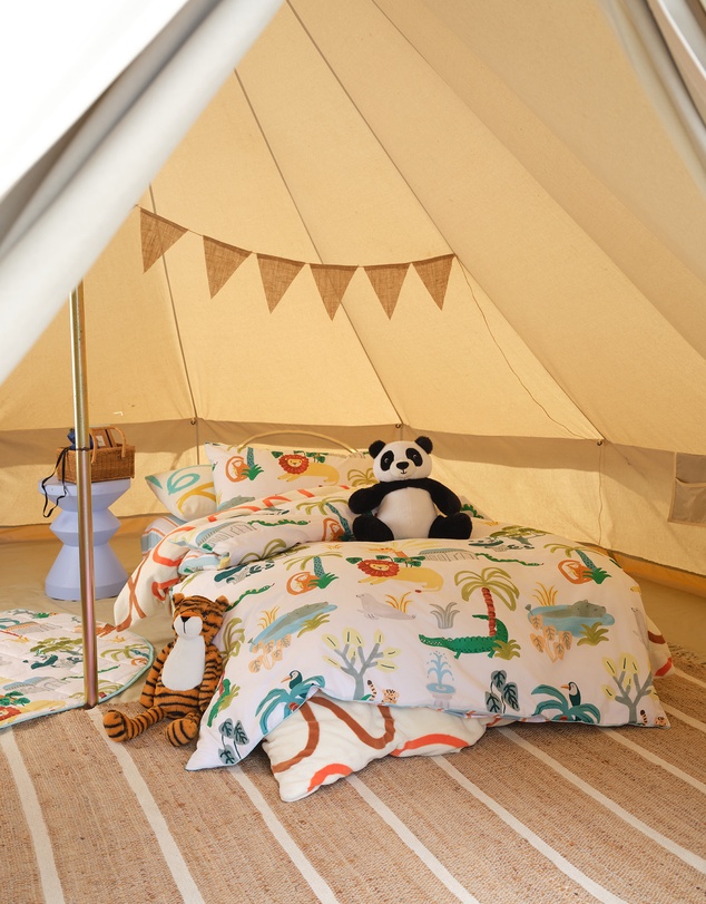 Linen House Kids - Xander Panda Novelty Cushion