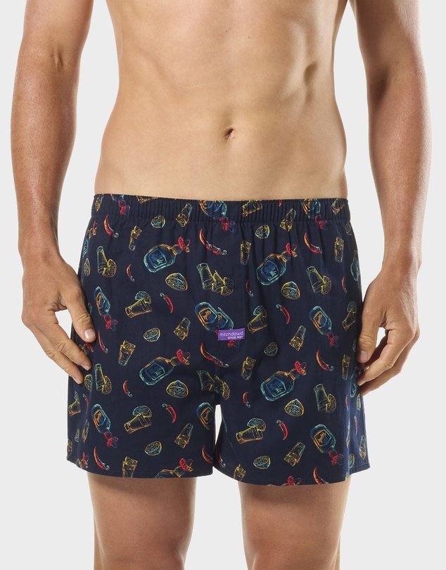 Mitch Dowd - Mens Old Fashioned Boxer Shorts 3 Pack - Multi