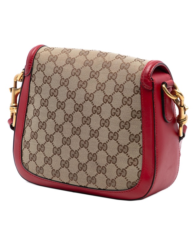 Pre-Loved by Azura Reborn - Pre-Loved Medium GG Canvas Lady Web Crossbody