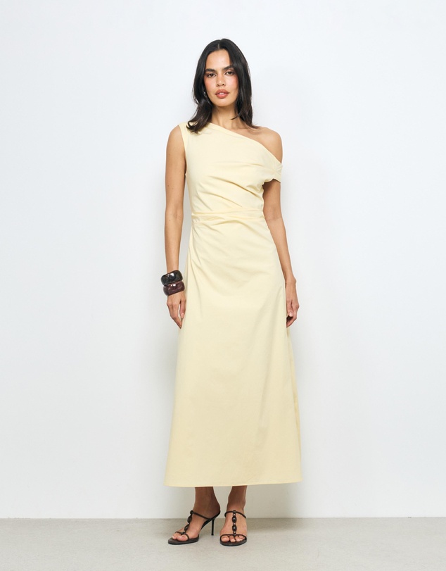 AERE - Eska Off Shoulder Maxi Dress
