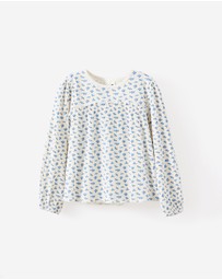 Cotton On Kids - Posie Long Sleeve Babydoll Top