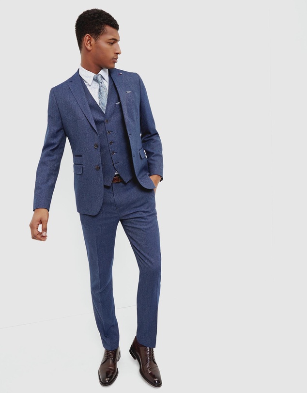 Ted Baker - Wingwai Semi Plain Waistcoat