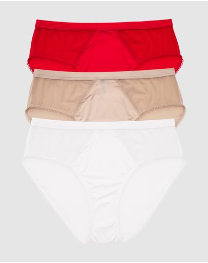 Cameo Rose/Pearl White/Racing Red