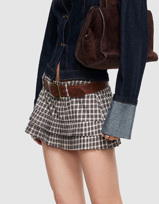 Lioness - Double Ruffle Mini Skort