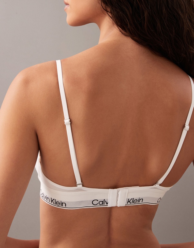 Calvin Klein - Icon Cotton Modal Lightly Lined Plunge Bra