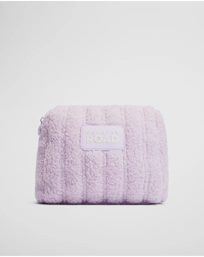 Country Road - Sherpa Cosmetic Case Bag