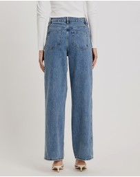 Atmos&Here - Charlize Wide Leg Jeans