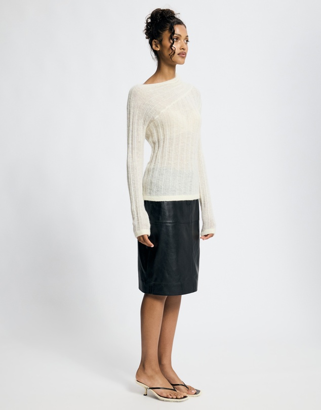 Lover - Seraphine Mohair Blend Sheer Jumper
