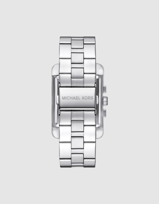 Michael Kors - Monroe Silver Tone Chronograph Watch