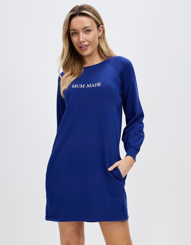 OMM Label - Mum-made Nursing Sweatshirt Dress