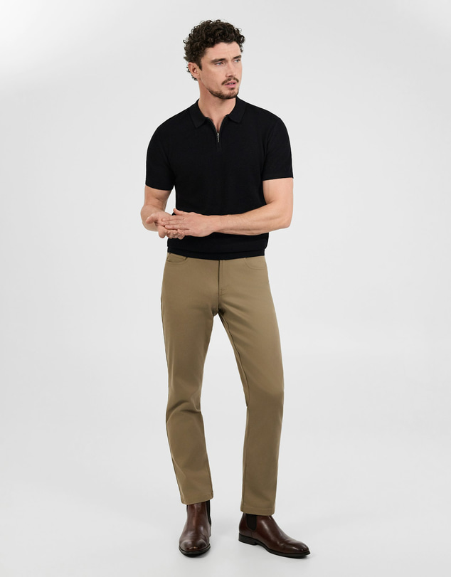 Tarocash - Omal Zip Knit Polo