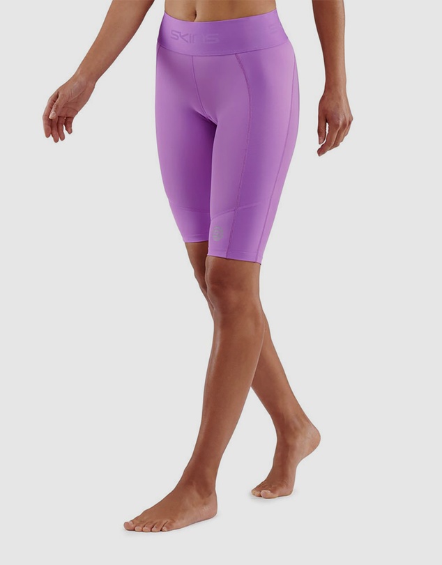 SKINS - SKINS Compression Series-3 Women's Half Tights Activewear Iris Orchid