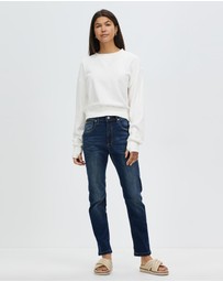 DRICOPER DENIM - Gemma Ivory Loose Sweats