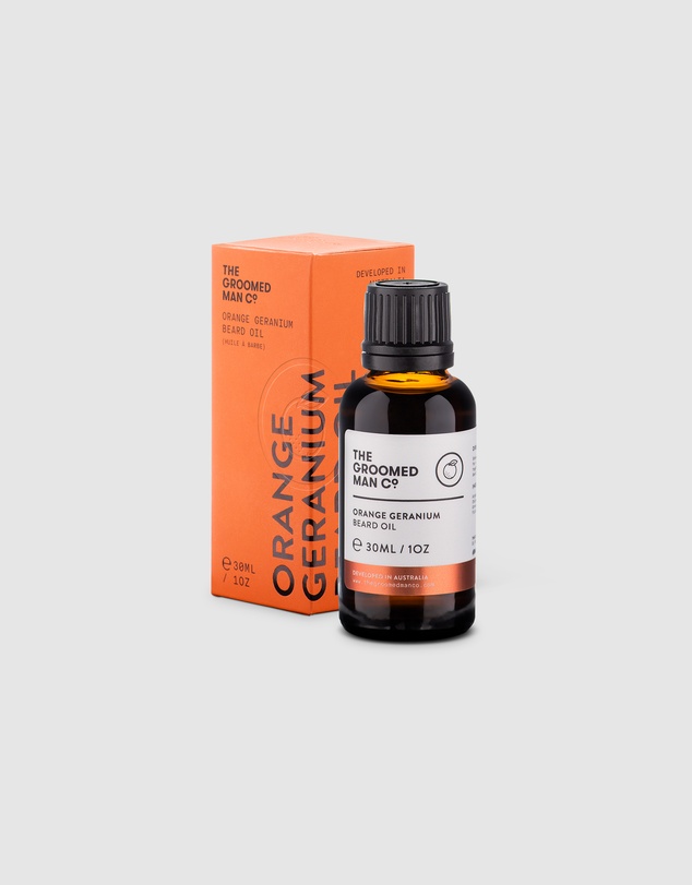 The Groomed Man Co - Orange Geranium Beard Oil