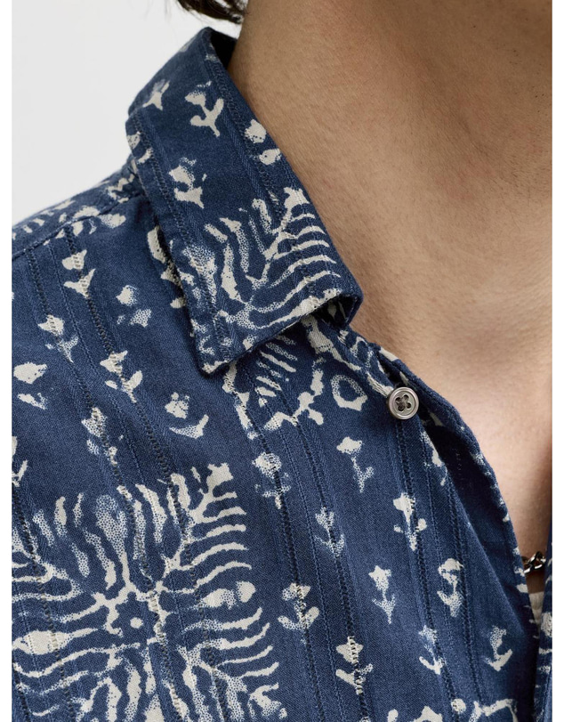 Jack & Jones - Lyon Printed Dobby S/S Shirts