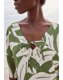 NEXT - Oversized Kaftan with Linen