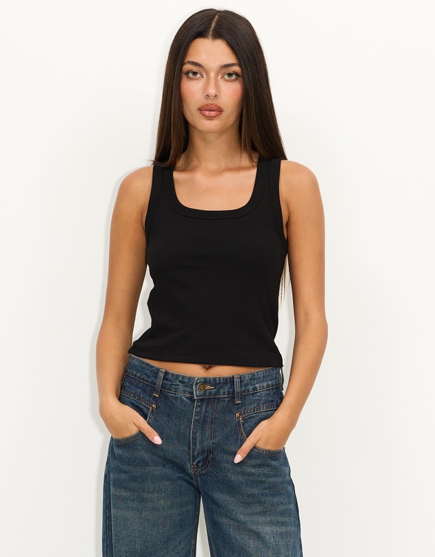 Dazie - Original Organic Cotton Ribbed Tank