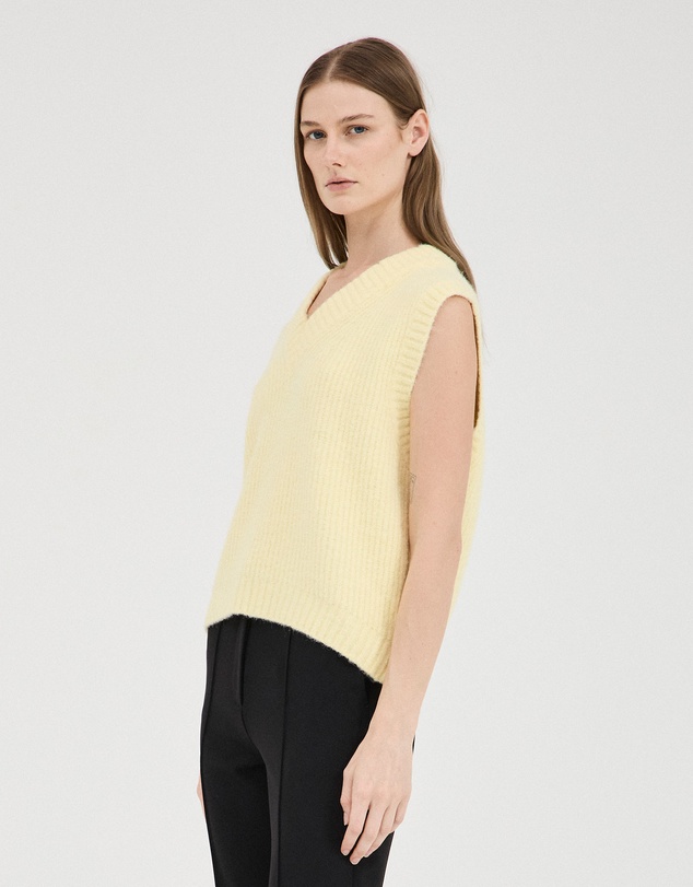 FRIEND of AUDREY - Warner Fluffy Knit Vest