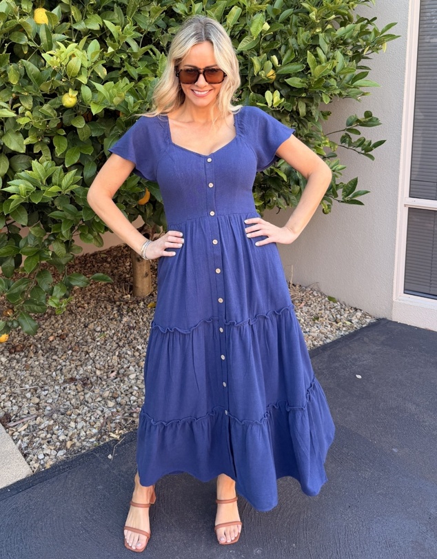Esther & Co - Celie Dress - Navy