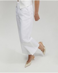 Oxford - Ela Linen Blend Pants