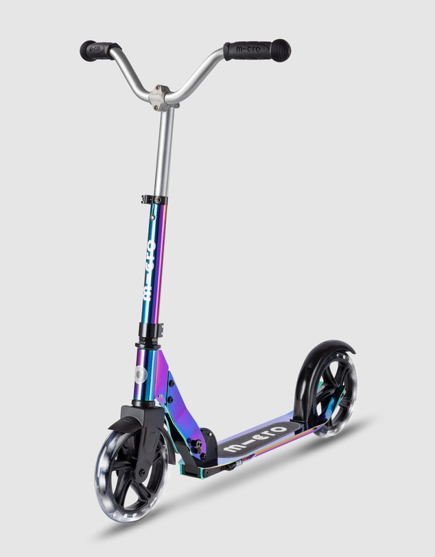 Micro Scooters - Micro Cruiser Neochrome LED - 2 wheel folding kids Scooter