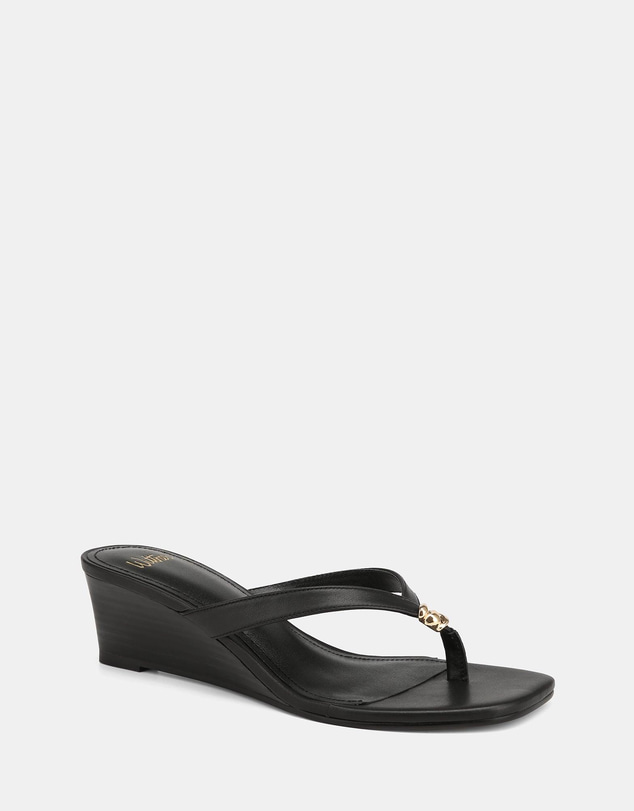 Wittner - Miley Wedges Black Leather