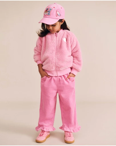 Huxbaby - Varsity Huxette Fur Jacket - Babies-Kids