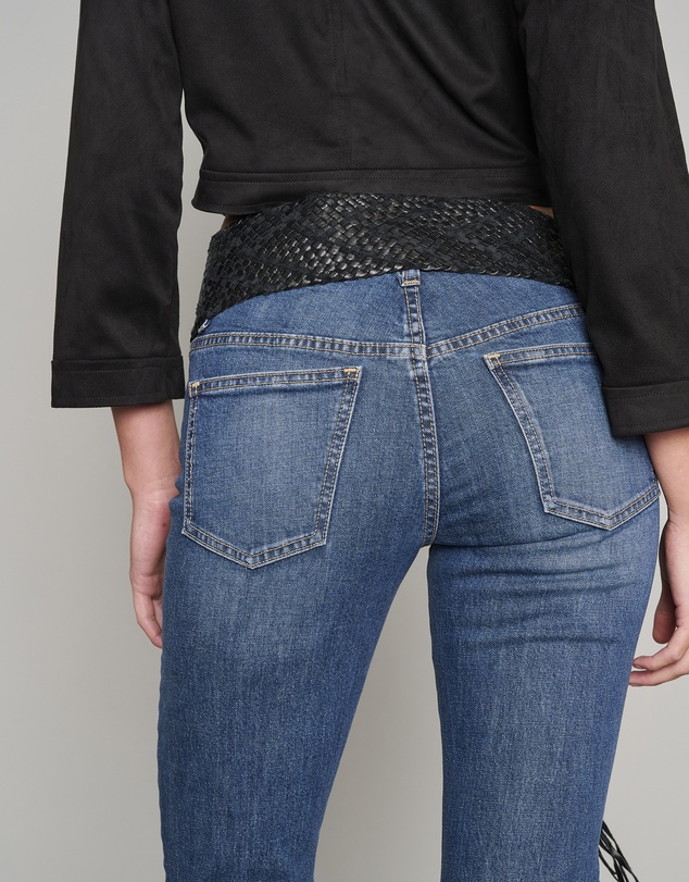 Love and Nostalgia - Killer Low Rise Bootleg Jean - Nasty Girl Wash