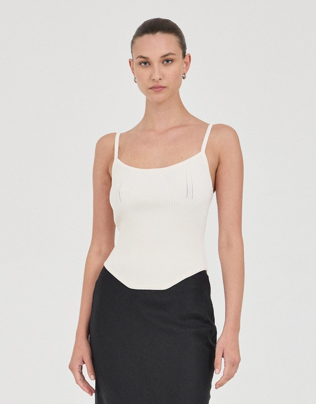 FRIEND of AUDREY - Oslo Crepe Knit Top