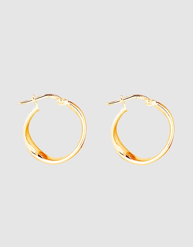 Najo - Eddy Yellow Gold Hoop