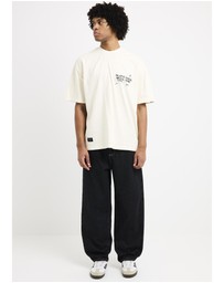 Black Noise White Rain - Aim Baggy Denim Jeans