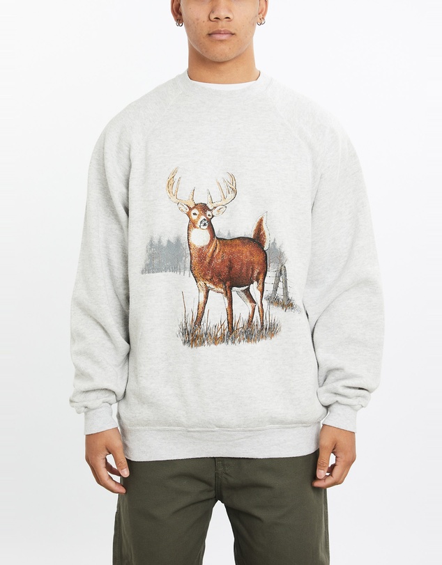 Vintage by The Real Deal - Pre Loved - Vintage 80s Dear Wildlife Sweatshirt