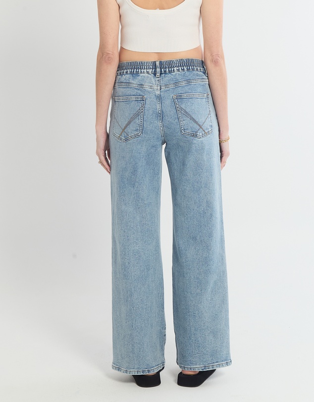 Soon Maternity - Relaxed Wide Leg Jeans