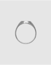 Haze & Glory - ICONIC EXCLUSIVE - Ring Signet Ring Everyday in 925 Sterling Silver