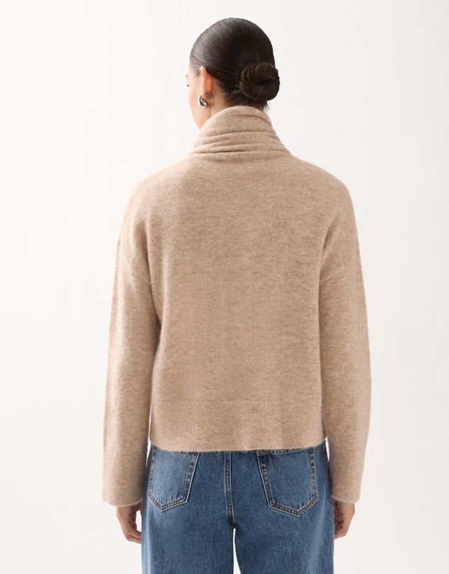 Minima Esenciales - Neva Alpaca Wool Blend Scarf Knit