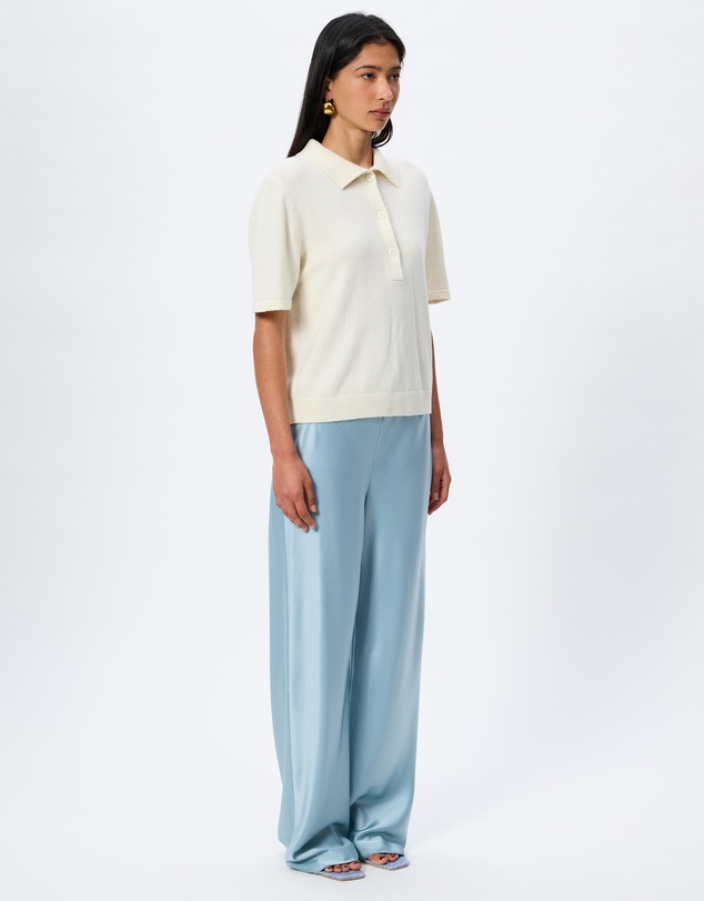 Reformation - Gale Satin Mid Rise Bias Pants